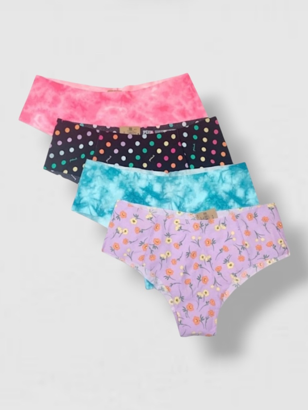 Victoria’s Secret 4pk Cheekster Panties Lot of 4 Medium New